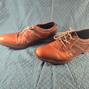 Bullboxer Men's Brown and Tan Oxfords